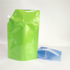 El canalón plegable plástico empaqueta Bpa de empaquetado libremente 3L 5L 10L para el agua potable