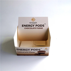 Caja amistosa del cartón de Eco Kraft, caja de presentación contraria plegable para el chocolate