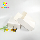 Logotipo de empaquetado de Fleixble de la tarjeta de las cajas de la cartulina blanca del color diverso modificado para requisitos particulares