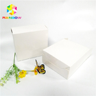 Logotipo de empaquetado de Fleixble de la tarjeta de las cajas de la cartulina blanca del color diverso modificado para requisitos particulares