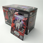 Paquete de ampolla de encargo de la píldora del RINOCERONTE 96 que empaqueta 3D la tarjeta lenticular Eco - amistoso