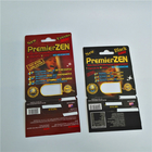 La ampolla de Premizer Zen Blister Card Packaging Display que empaqueta para las píldoras masculinas del aumento embala