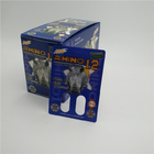 Rinoceronte de empaquetado 9K/7/12 de la tarjeta de la ampolla de la serie 3D del rinoceronte para la cápsula masculina de la píldora del aumento