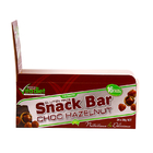 El logotipo al por menor de encargo barato imprimió la caja de presentación plegable del contador de la cartulina acanalada para el empaquetado del snack bar