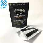 Superficie de empaquetado del final de Matt de las bolsas de papel del café del bolso del bocado del papel de aluminio para el té