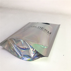 Bolsa de la lámina de mylar de la impresión del fotograbado que empaqueta el bolso de encargo del holograma de la cremallera plástica