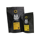 Negro levántese el tamaño modificado para requisitos particulares bolso de empaquetado del café K del MOPP VMPET PE de la bolsa del té