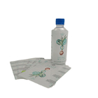 La botella biodegradable del plástico de embalar etiqueta la etiqueta engomada, funda de encogimiento de calor plástica del Pvc