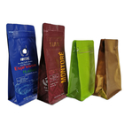 Las bolsitas de té de los granos de café que empaquetan el cierre en la parte superior de encargo de la impresión que se levanta empaquetan