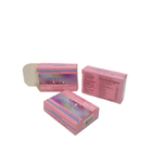 Caja de papel de empaquetado modificada para requisitos particulares de alta calidad del maquillaje de Skincare de la caja del jabón del sellado de oro de la cara del cosmético de lujo de la crema limpiadora