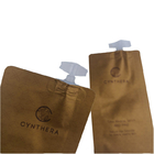 Hoja laminada bolsas de papel modificada para requisitos particulares uso de una sola vez portátil con el casquillo para el champú