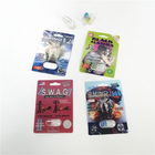 Plástico de la tarjeta de la ampolla 3D del rinoceronte 69 de las píldoras 350g del aumento
