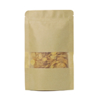 El Ziplock de Kraft del lacre del almacenamiento de la comida se levanta el logotipo de encargo de la bolsa