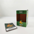 Moq bajo modificó las cajas de papel impresas de Fronto Cigar Grabba Leaf Kraft para requisitos particulares para el empaquetado de la hoja