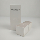 Caja de embalaje de empaquetado cosmética del maquillaje de la caja de Lipstic Skincare 30ml 50ml del papel blanco de encargo de la cartulina para el cosmético