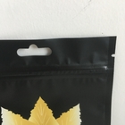 La categoría alimenticia plástica Ziplock que imprime el empaquetado de Mylar empaqueta bolsas de la hoja del tabaco con el agujero de la suspensión