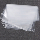 Bolsos transparentes de la cremallera del resbalador del CPE del PVC del bolso de la cremallera de la ropa de VMPET CMYK