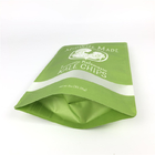 La categoría alimenticia impresa de encargo se levanta la ventana clara de Chips Paper Packaging Bags With de las galletas plásticas de la hoja del sello de la cerradura de la cremallera