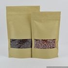 Brown reciclable modificó las bolsas de papel para requisitos particulares para el empaquetado del grano/del café