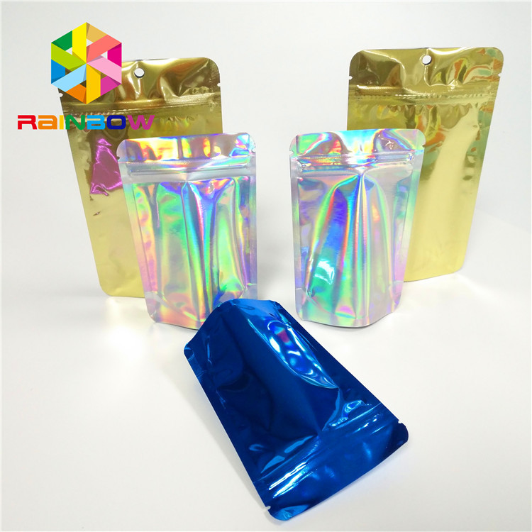 La exhibición olográfica laminada del laser 3d empaqueta la bolsa del vinilo de la transferencia de calor del holograma