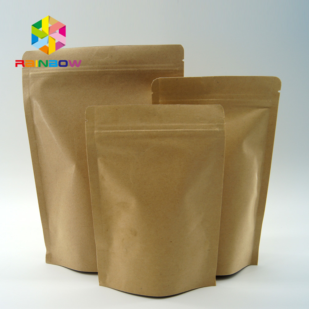 La cremallera Kraft biodegradable del PLA se levanta la bolsa abonable para el té