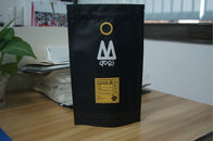 El café/las bolsitas de té negros del papel de aluminio de Matt que empaquetan Mouisture impermeabiliza bolsos
