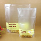 Doypack modificó los bolsos plásticos del celofán para requisitos particulares para los panes/el empaquetado de los snacks