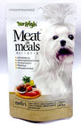 Whiet mate las bolsas plásticas de la bolsa de Ziplpock de 45 gramos que empaquetan para la comida de perro casero empaqueta con la cremallera