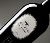 El sellado caliente crea la etiqueta de la botella para requisitos particulares del vino rojo/de la etiqueta autoadhesiva privada