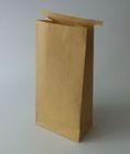 Bolsa de papel de Kraft de la naturaleza para el bolso de empaquetado del café/del té/de los snacks con el lazo de la lata