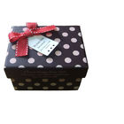 Rosa y caja de papel colorida anaranjada de la caja de regalo que empaquetan la caja de papel de Recycable