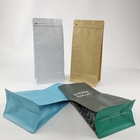 Matte Clear Mylar Aluminum Foil empaqueta el bolso que embala inferior plano de 100g 250g 500g