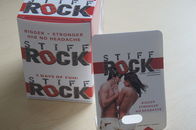 Tarjeta tiesa de la roca y caja tiesa de la roca para el empaquetado sexual de las píldoras de Enhencement/del sexo