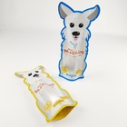 El Ziplock formado plástico Mylar empaqueta bolsos de empaquetado de Digitaces de la hoja irregular a prueba de niños de la impresión