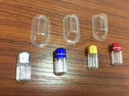 Envases plásticos de la píldora de las píldoras de la ampolla y del sexo de la cápsula pequeños, forma de la cápsula