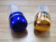 Envases plásticos de la píldora de las píldoras de la ampolla y del sexo de la cápsula pequeños, forma de la cápsula