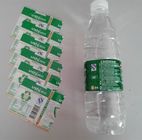Etiquetas de la manga del encogimiento de la botella de agua del PVC para el empaquetado detergente de la botella