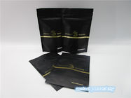 Las bolsas plásticas que empaquetaban, logotipo del polvo del café imprimieron negro mate de empaquetado del grano de café