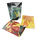 Bolsos del papel de aluminio de la prueba del olor para el logotipo de encargo del té de las habas del café con leche