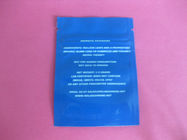 Bolsos plásticos de la cremallera de la bolsita del paquete con el material de la categoría alimenticia con color de CMYK