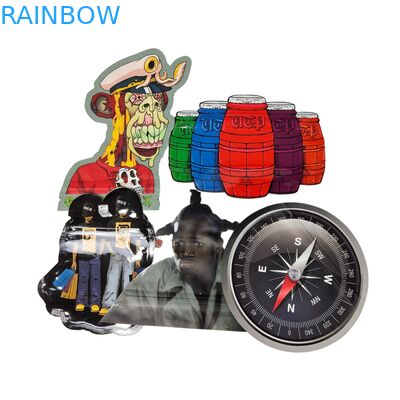 Bolsas Mylar comestibles de 3.5g con cierre Ziplock, con forma especial para caramelos, hierbas, galletas y gomitas