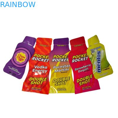 Bolsa de Mylar Holográfica Impresa Personalizada  Embalaje Biodegradable Resellable para Bolsas de Snacks de Alimentos