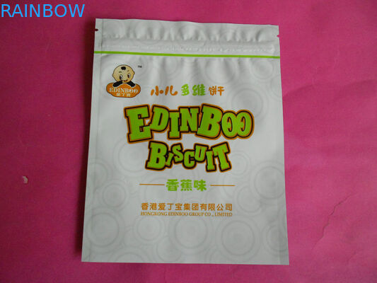 Lado formado - selle el empaquetado del bolso de las galletas/del bocado del escudete