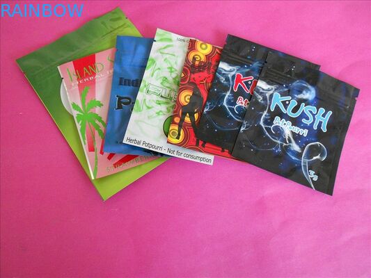 Impermeable, aceite - ANIMAL DOMÉSTICO/bolsos de empaquetado del incienso herbario de VMPET de la resistencia/del PE