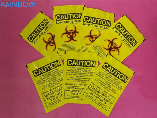 Salida no-, bolsos de empaquetado del incienso herbario no- de la fractura