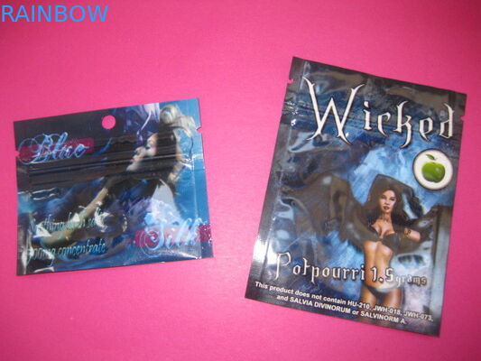 ANIMAL DOMÉSTICO/incienso herbario de VMPET de 100 micrones/del PE que empaqueta para el incienso herbario