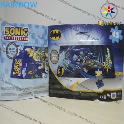 De encargo coloque la hoja para arriba metalizada se levantan bolsas con la cremallera de la prensa/del resbalador