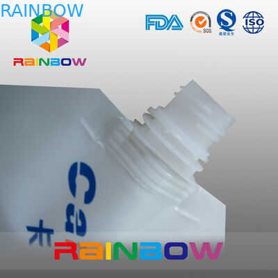 transparentes a prueba de agua 3L o la impresión se levantan el bolso líquido de la botella de la bolsa del canalón