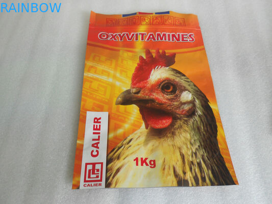 Aceite-Resistencia del bolso del alimento para animales impermeable del ANIMAL DOMÉSTICO/del AL/PE para el pollo