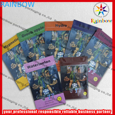 Bolsas herbarias del incienso de la impresión viva, bolso del papel de aluminio